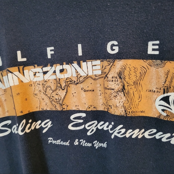 Tommy Hilfiger Athletics Sailing Zone Graphic T-shirt | Size Large - Picture 5 of 8